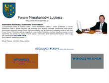 Tablet Screenshot of forum.lubliniec.pl